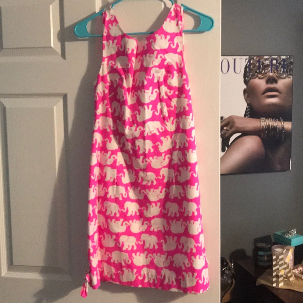Lilly Pulitzer elephant print dress